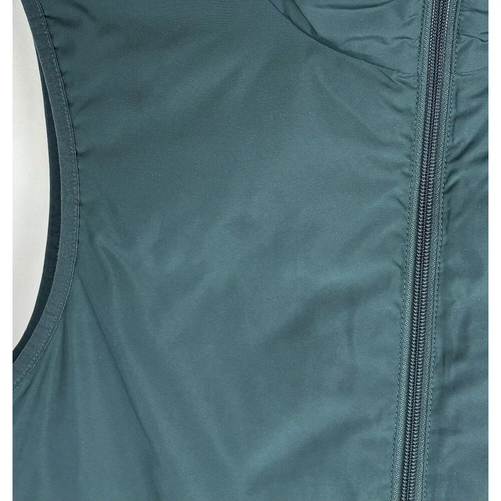 Men’s The North Face Puffer Vest Green / Size Small / Full Zip /